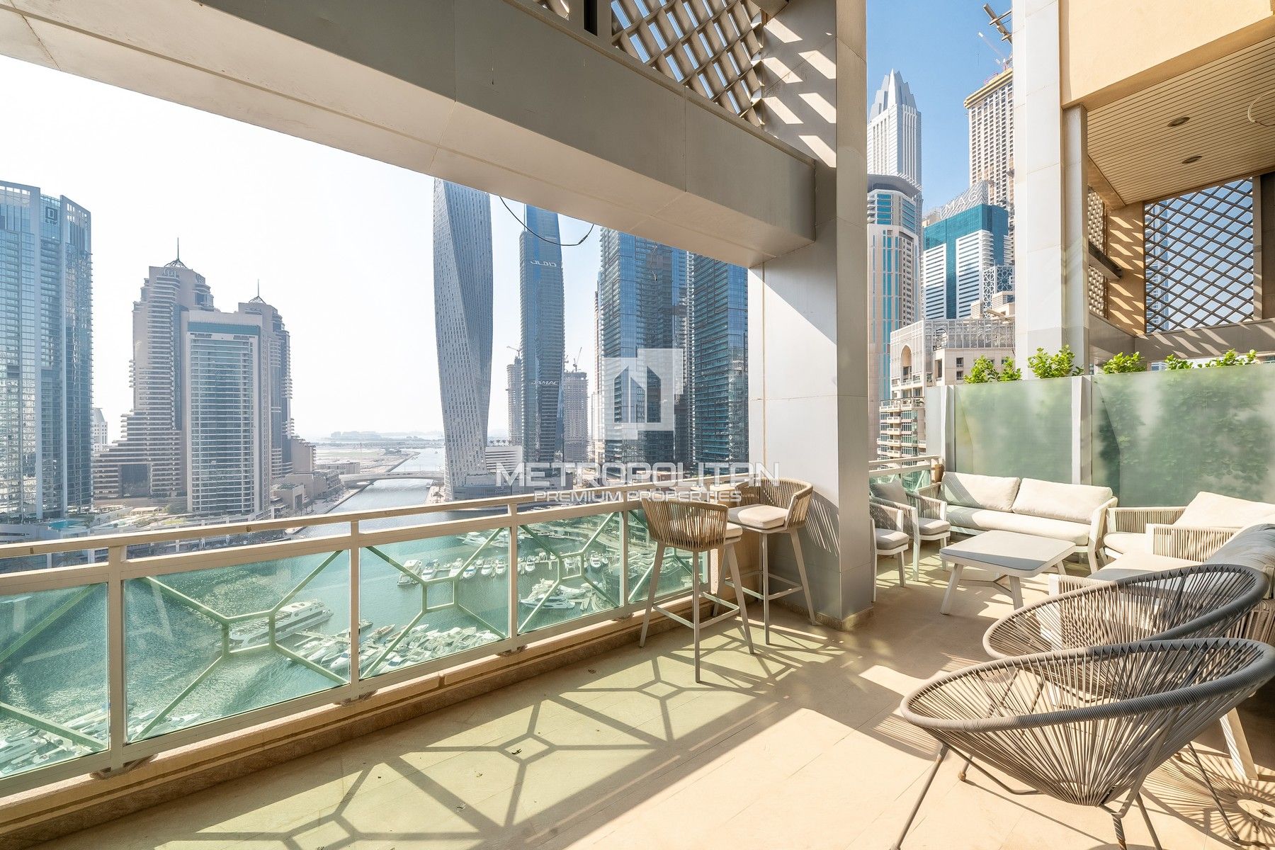 Luxury 5BR Duplex Penthouse | Full Marina View