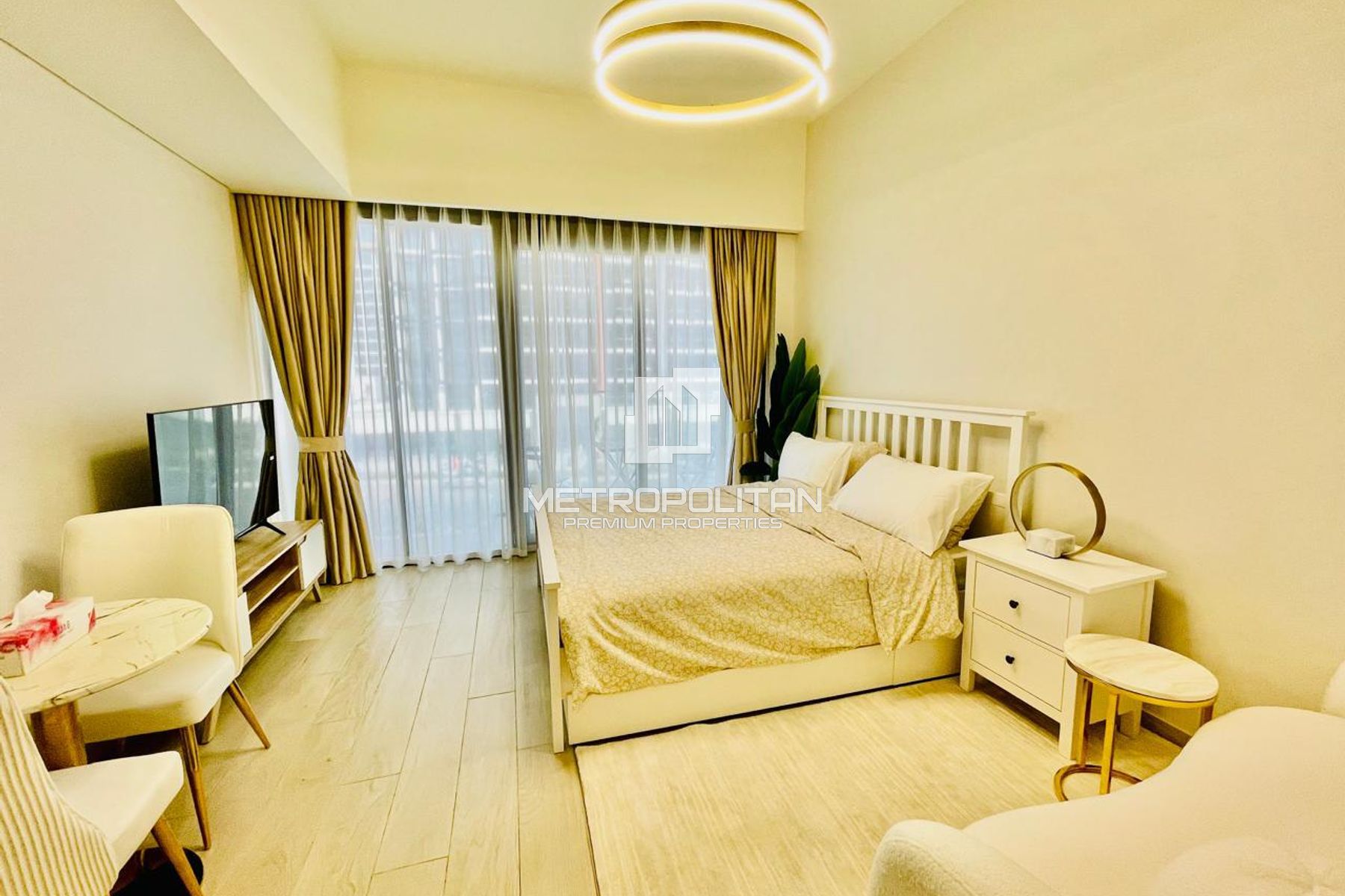 Furnished Studio | Vacant Now | Azizi Riviera