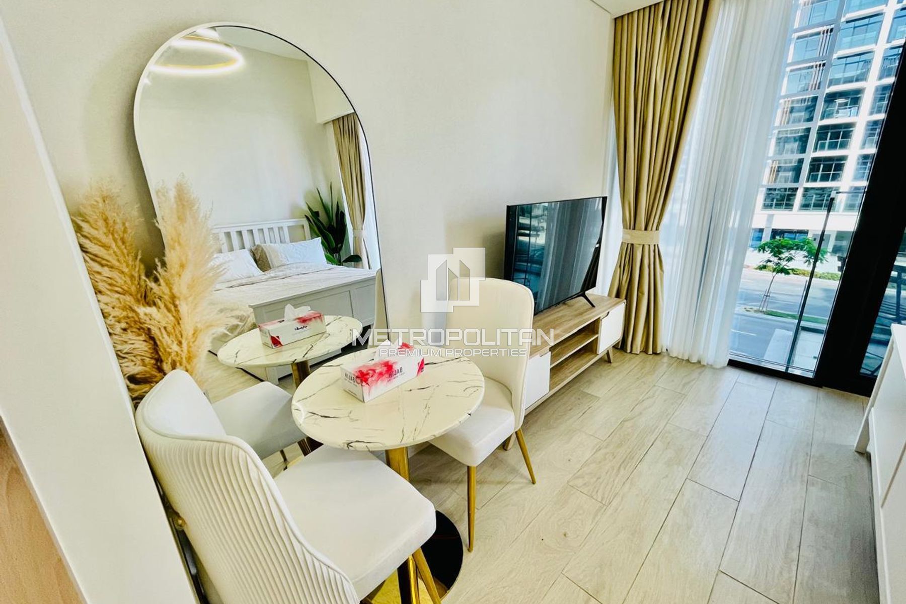 Furnished Studio | Vacant Now | Azizi Riviera