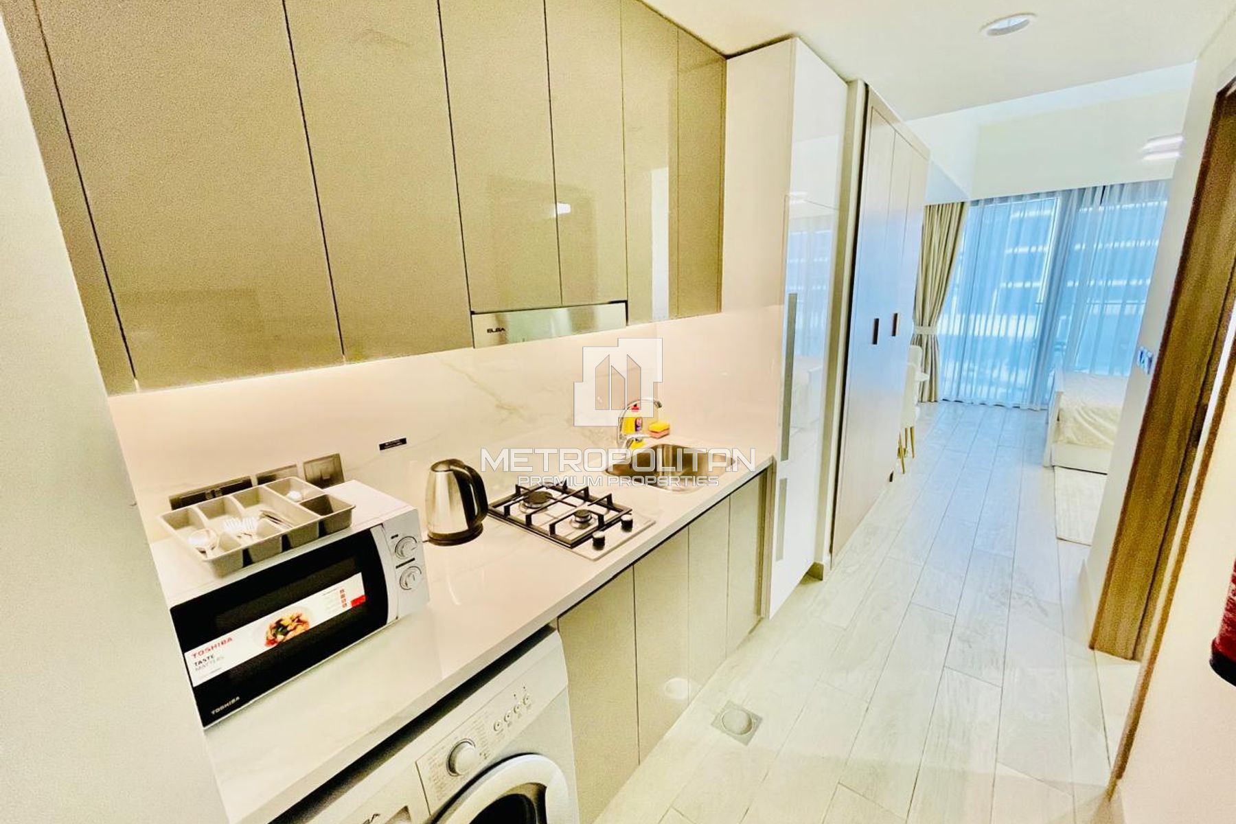 Furnished Studio | Vacant Now | Azizi Riviera