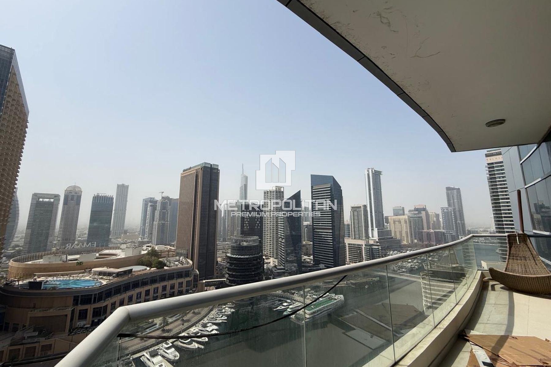 1BR Apartment for Rent in Bay Central West, Dubai Marina - MPR-10590