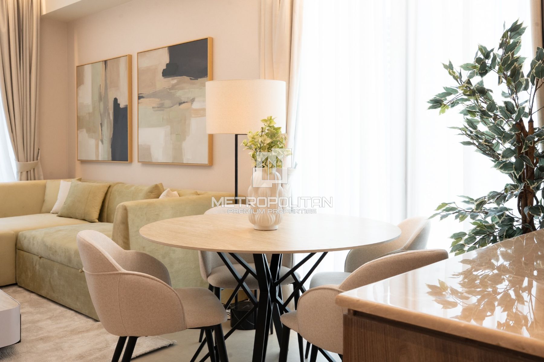 Luxury Furnished 1BR | Prime Location | Brand New
