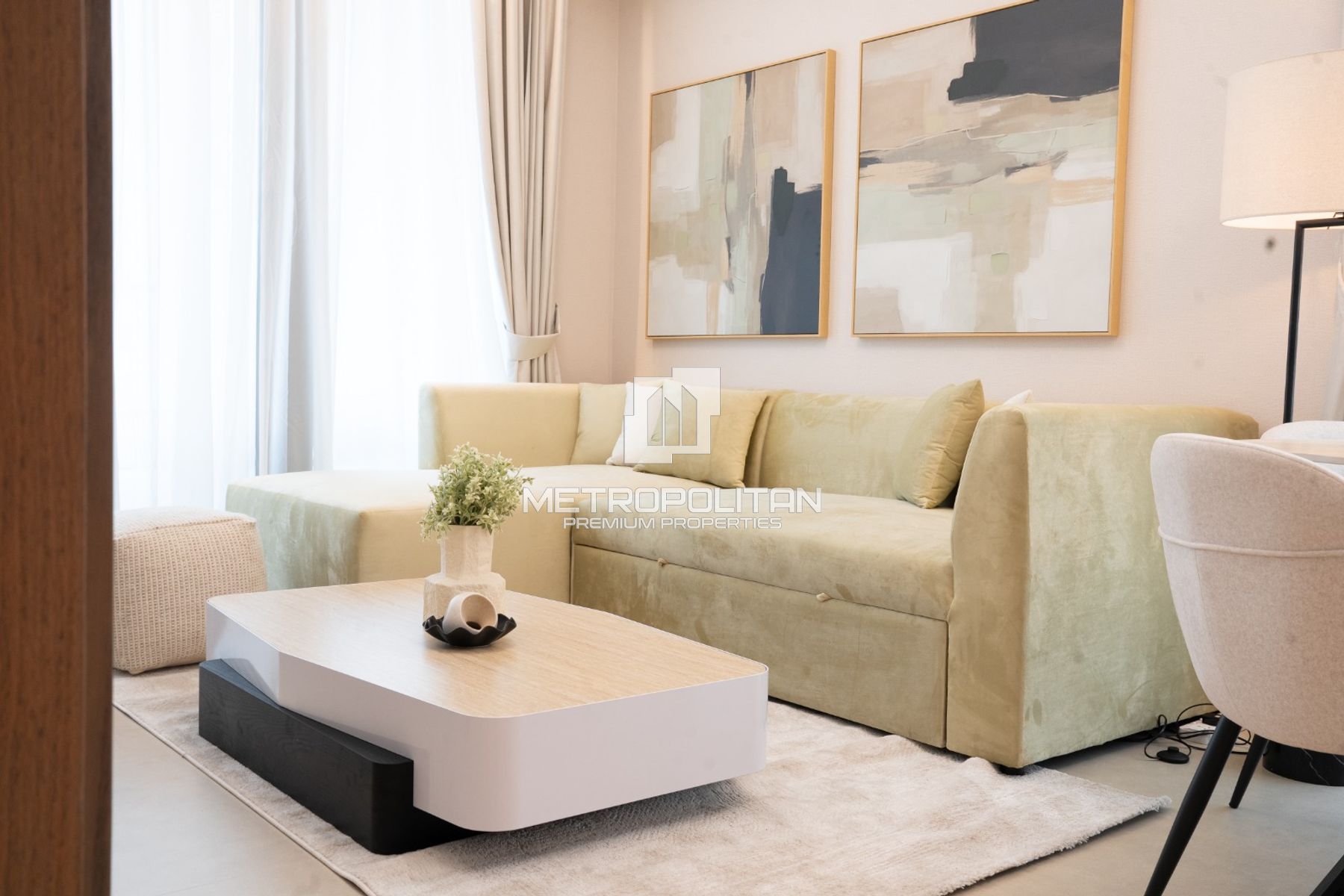 Luxury Furnished 1BR | Prime Location | Brand New