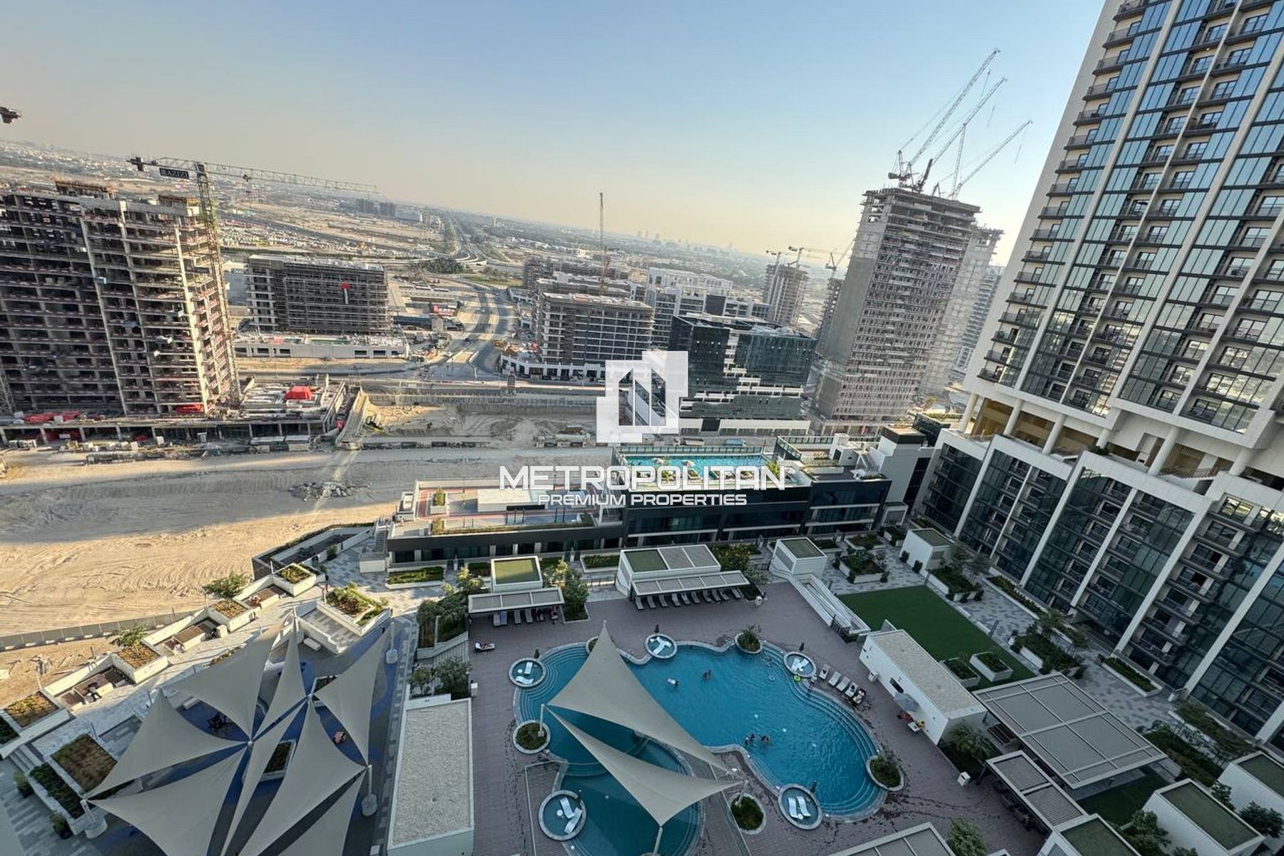 Lagoon & Pool Views | High Floor | Modern Layout