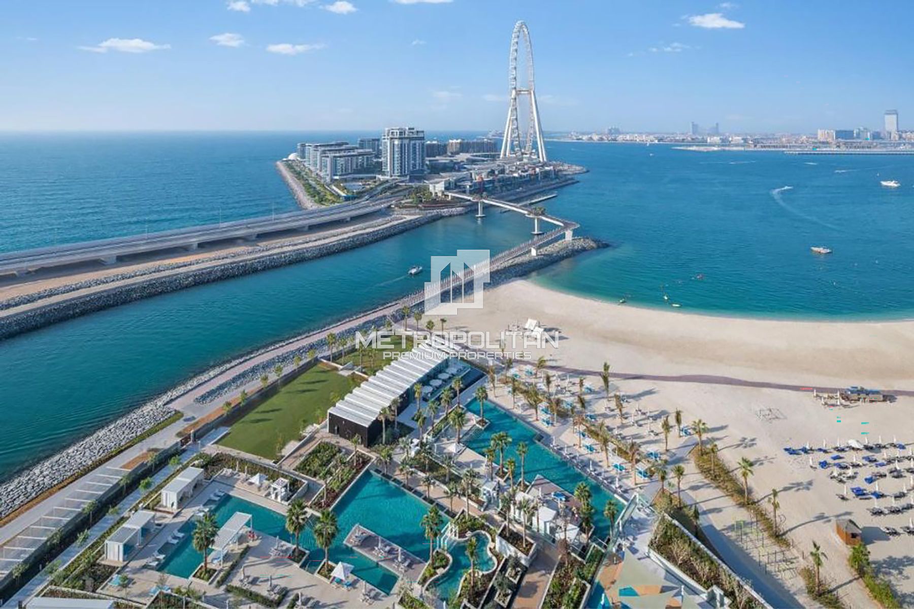 Снять квартиру в Jumeirah Gate Tower 2, Jumeirah Beach Residence - MPR-10667