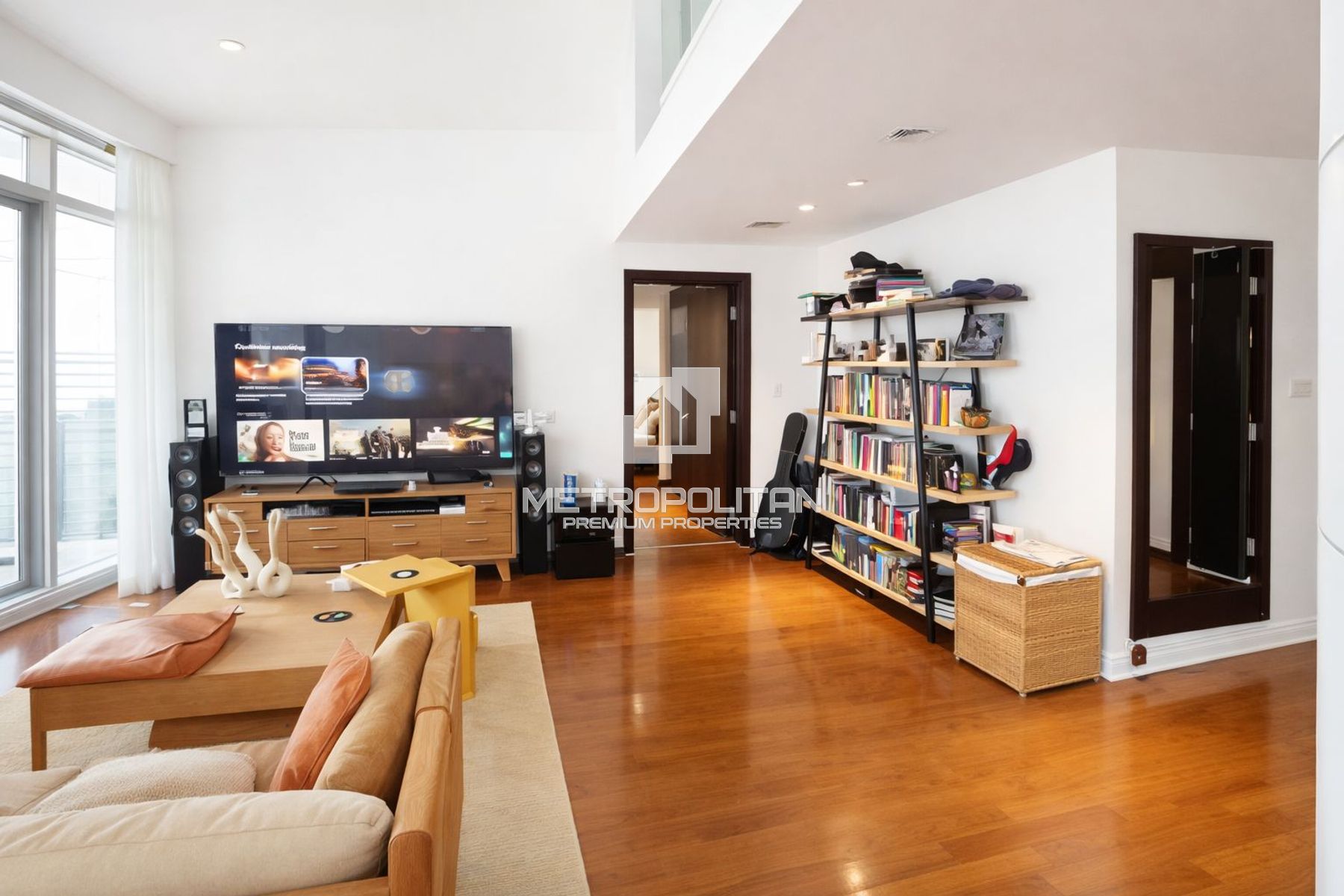 Spacious 1-Bed I Semi Furnished I Marina Views
