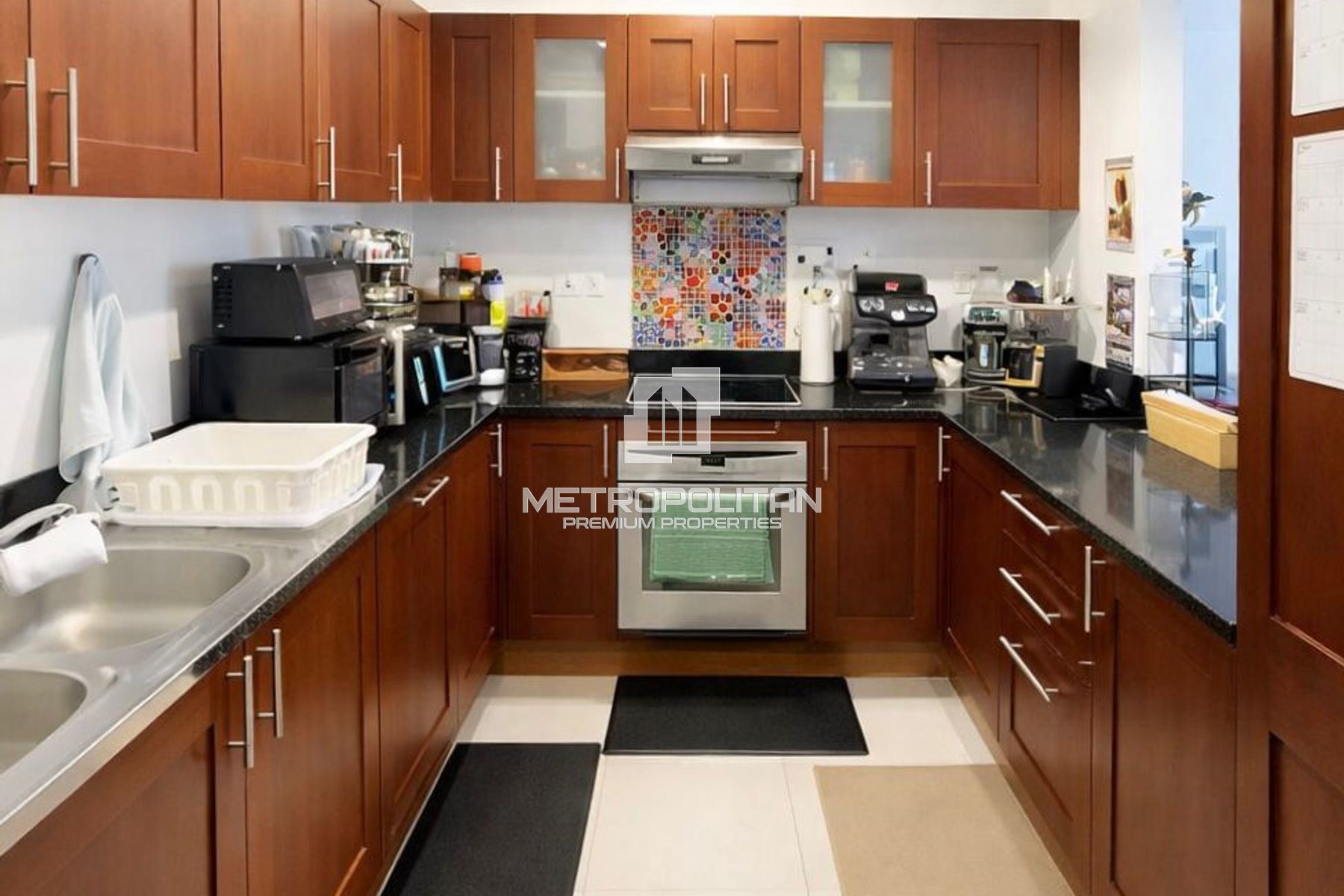 Spacious 1-Bed I Semi Furnished I Marina Views