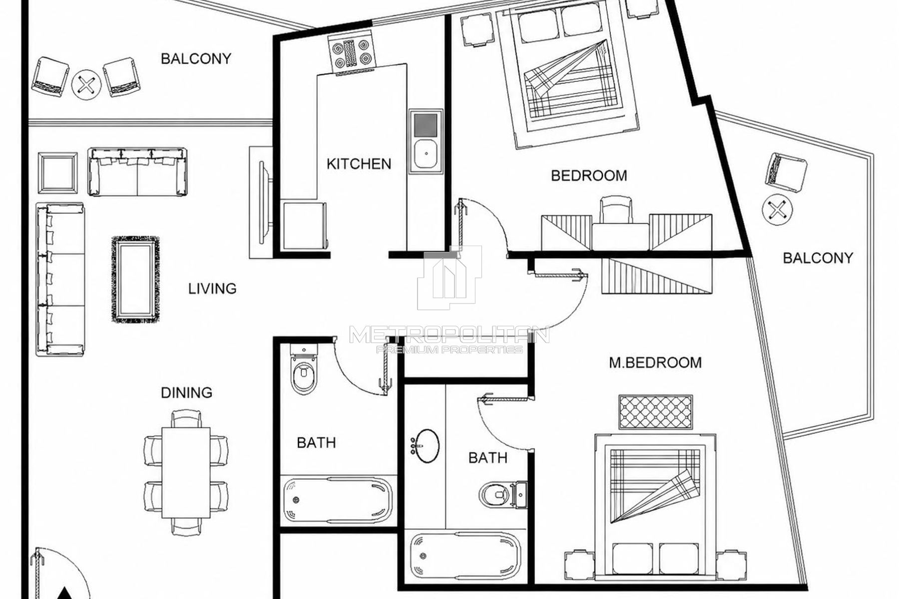 Furnished | Balcony | Spacious | Ready To Move