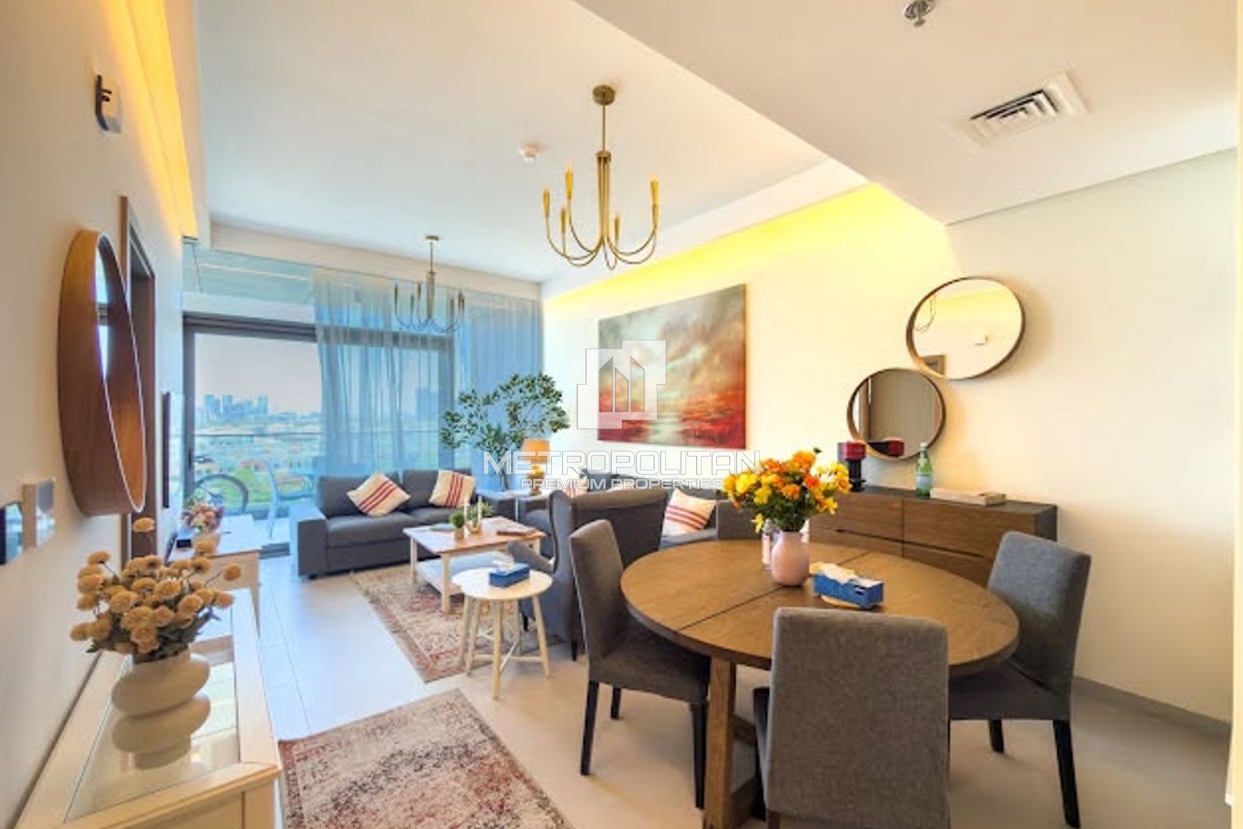 Fully Furnished | DEWA Included | Burj View