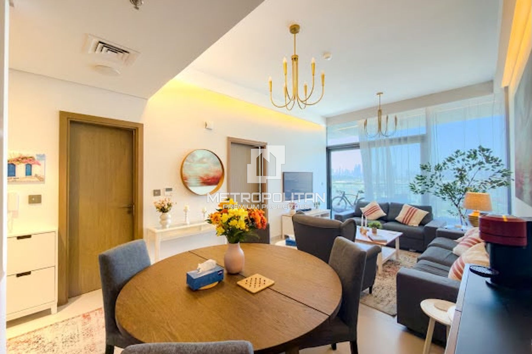 Fully Furnished | DEWA Included | Burj View