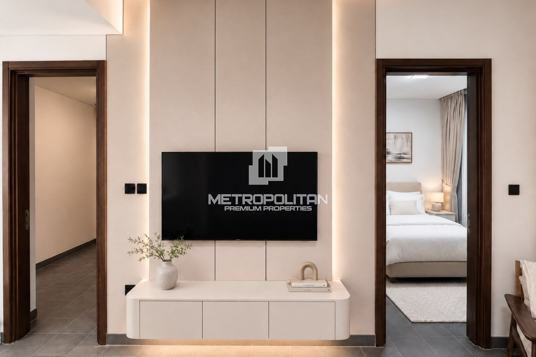 Luxury Furnished 1BR + Study | The Crest