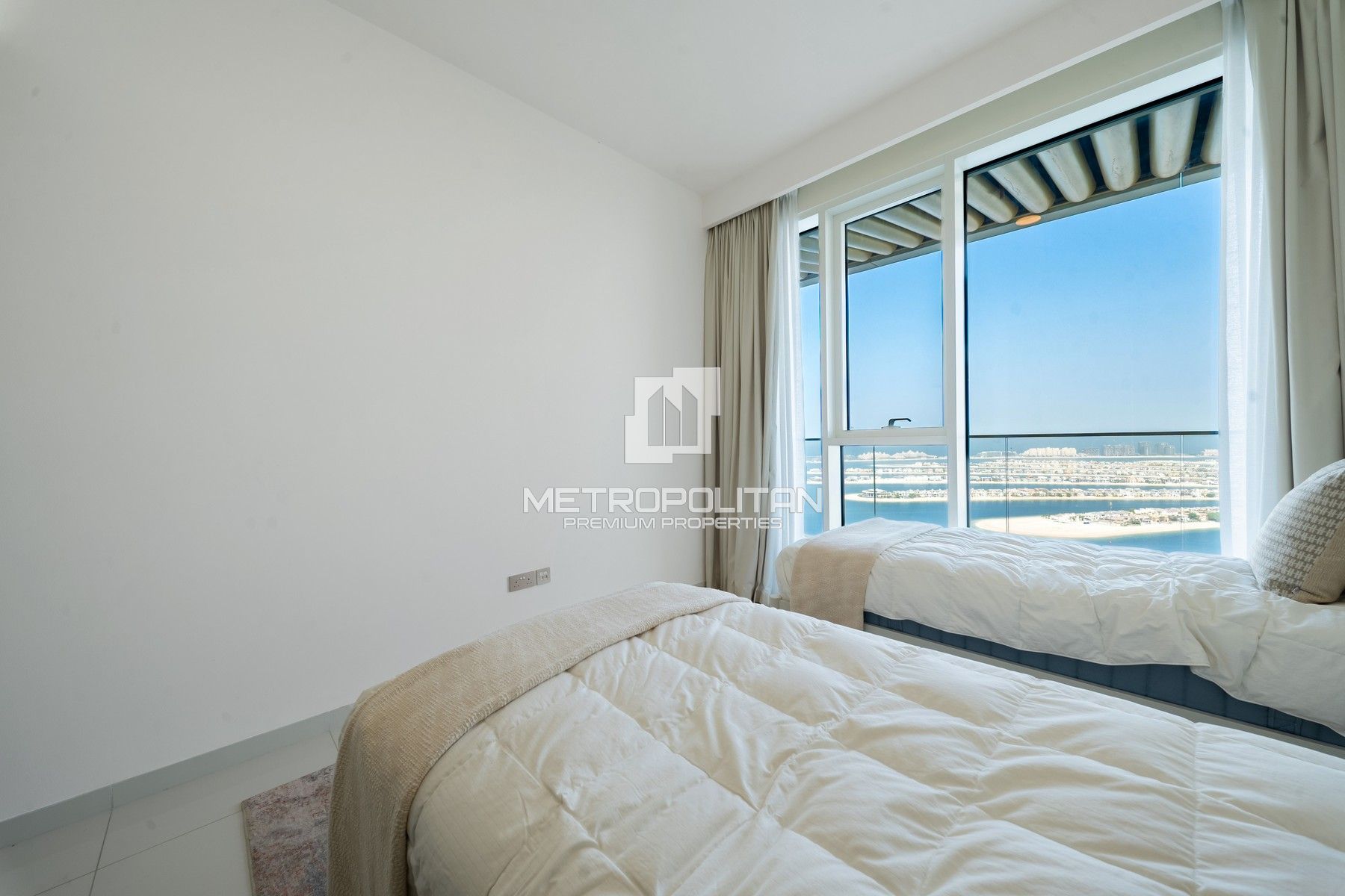 Top Floor | Full Sea & Palm Views | Furnished