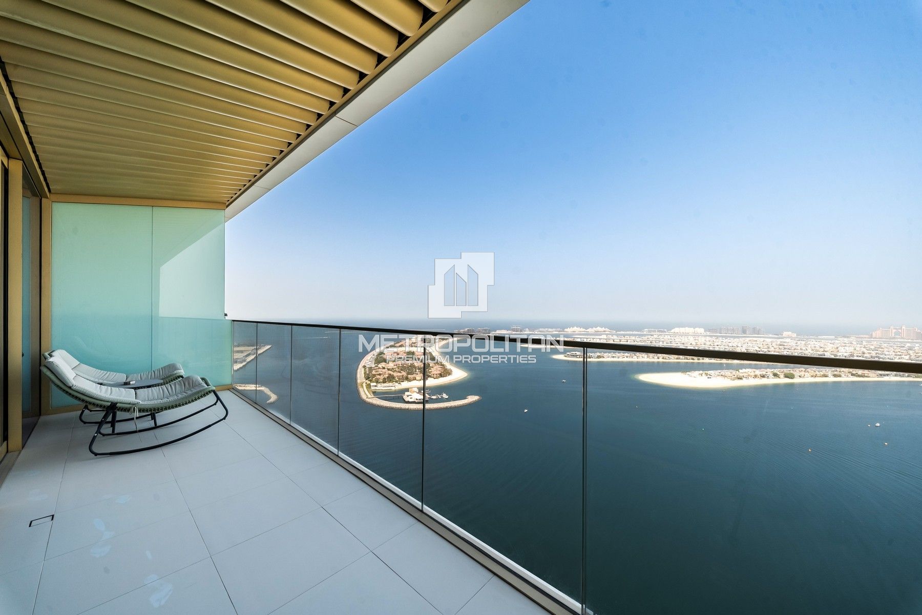 Top Floor | Full Sea & Palm Views | Furnished
