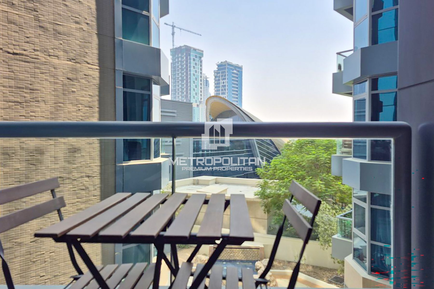 Fully Furnished I Pool View | Beside Metro Station