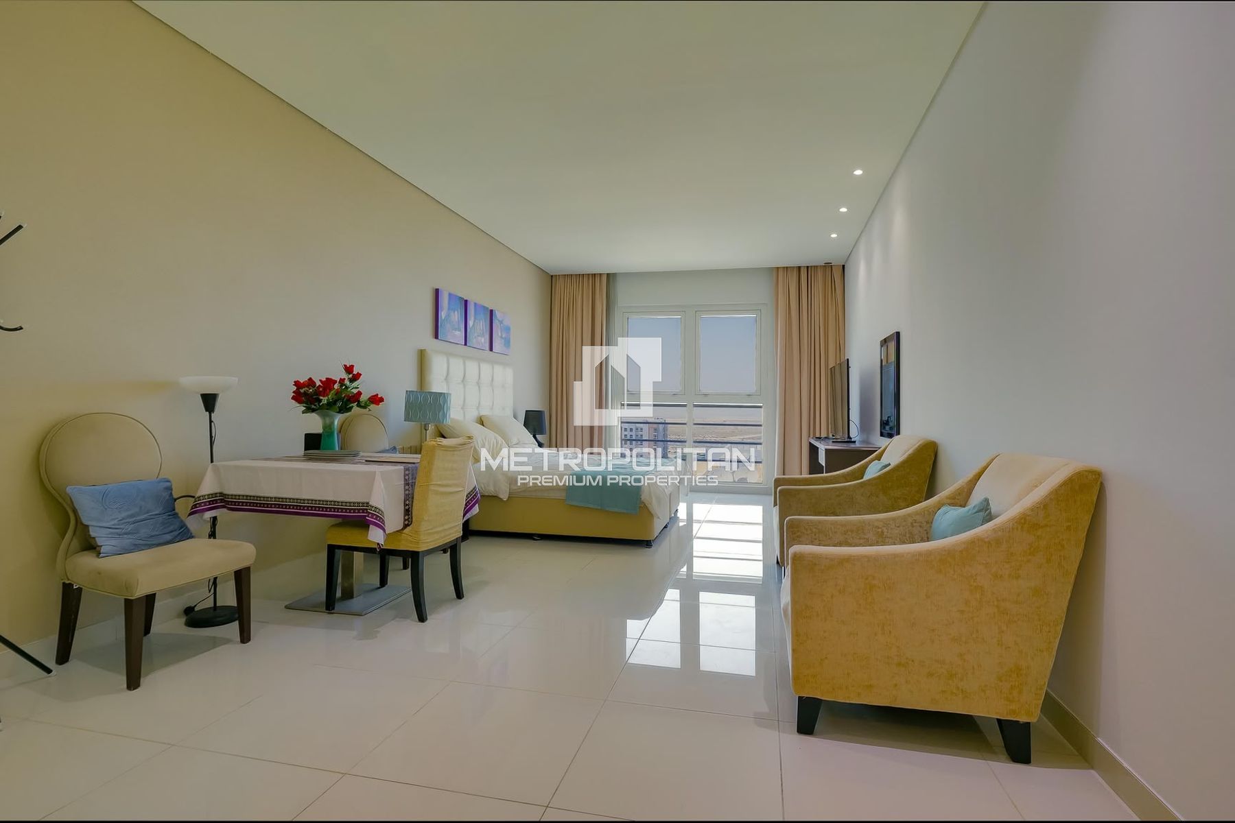FURNISHED STUDIO | WITHOUT BALCONY | NEAR AIRPORT