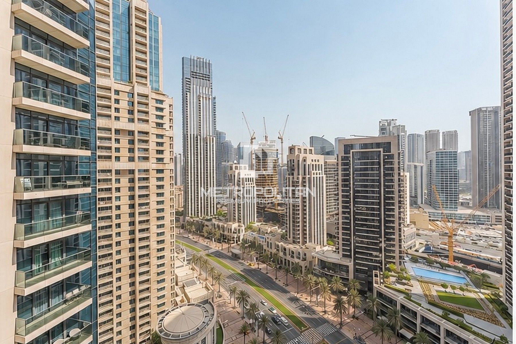2BR Apartment for Rent in Act Towers, Downtown Dubai - MPR-10869