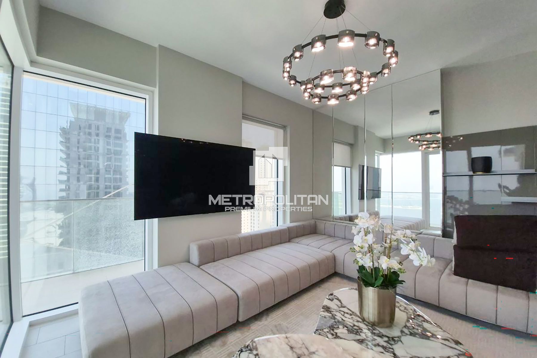 Furnished | Sea and Palm View | Upgraded Interior