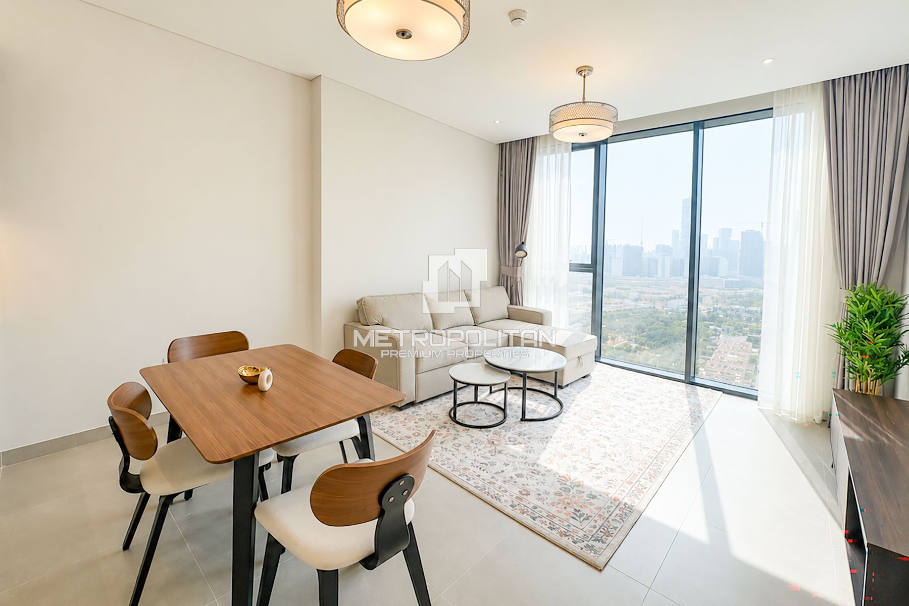 Furnished | High Floor | Balcony |Spectacular View