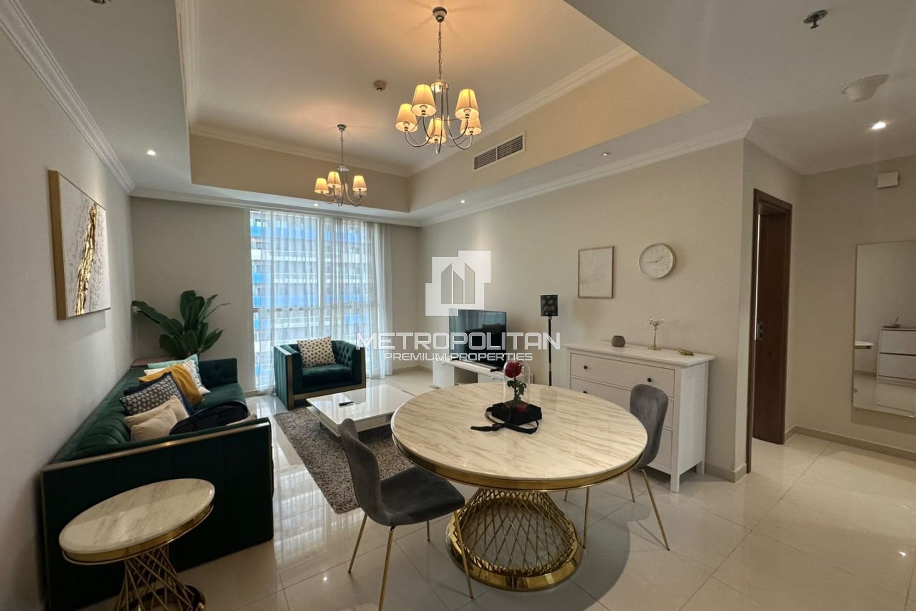 Elegant Furnished 1BR | Prime Downtown Living