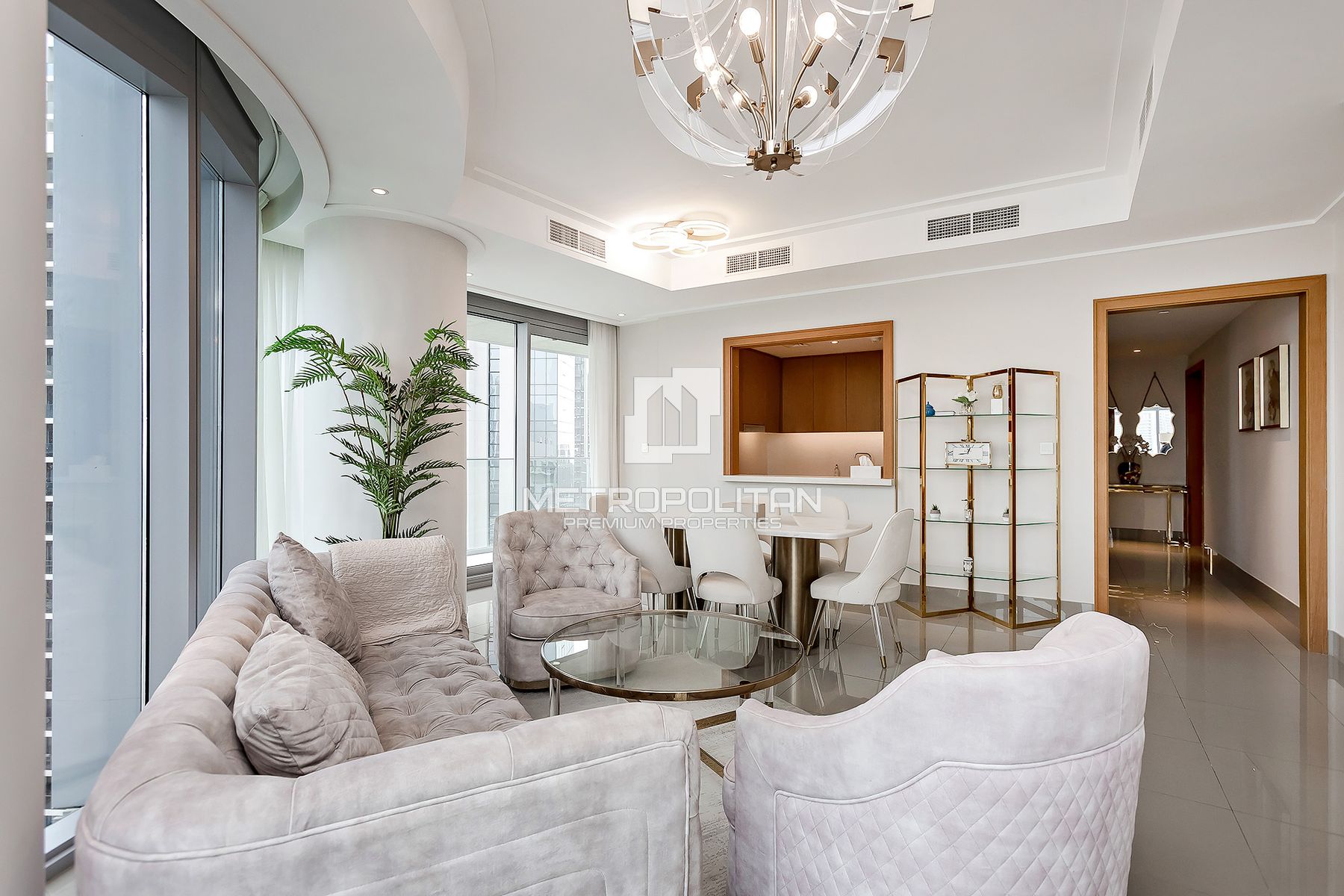 Spacious 2BR Fully Furnished| High Floor|Burj View