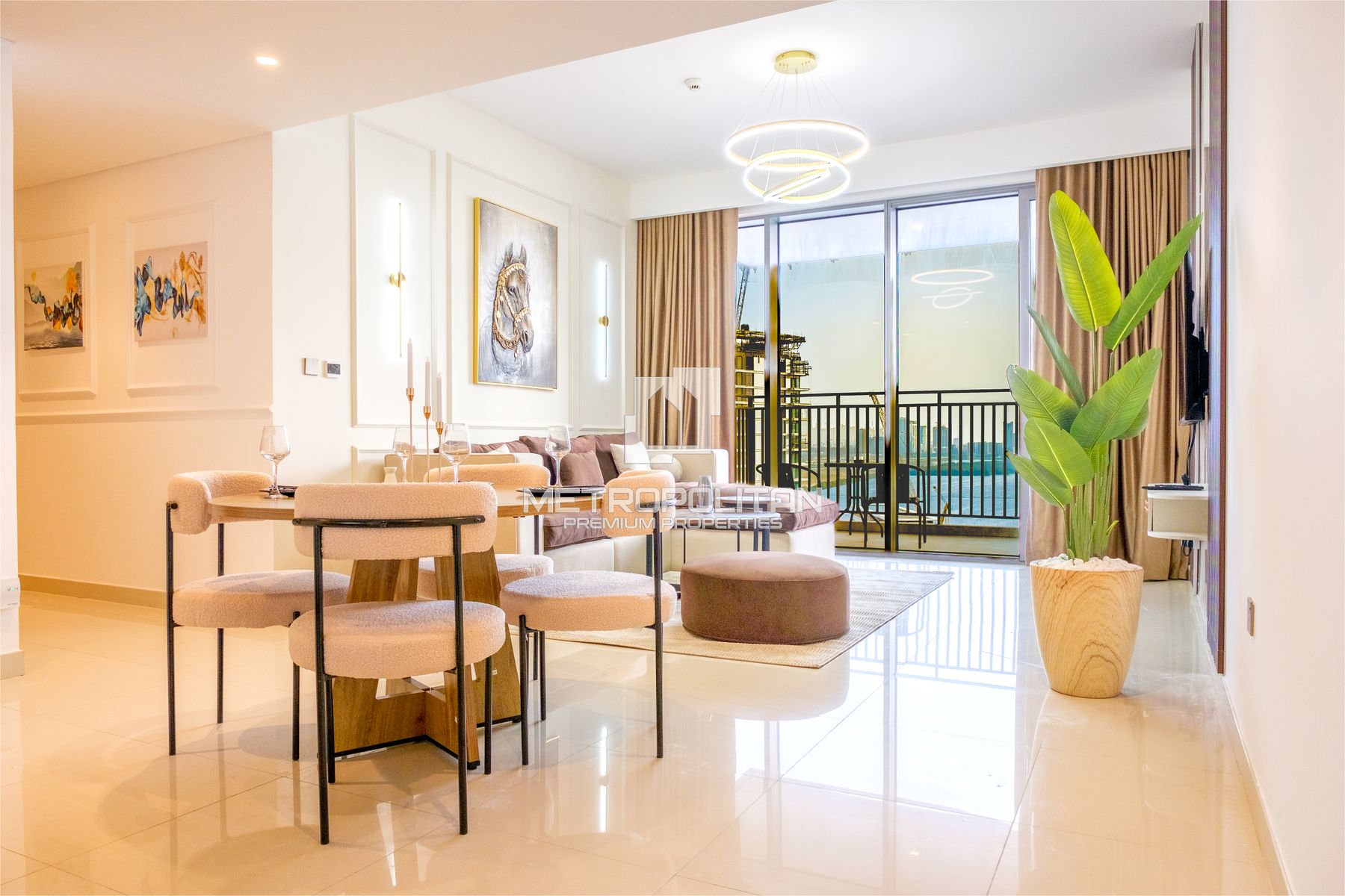 Furnished 2BR | Vacant | Spectacular View
