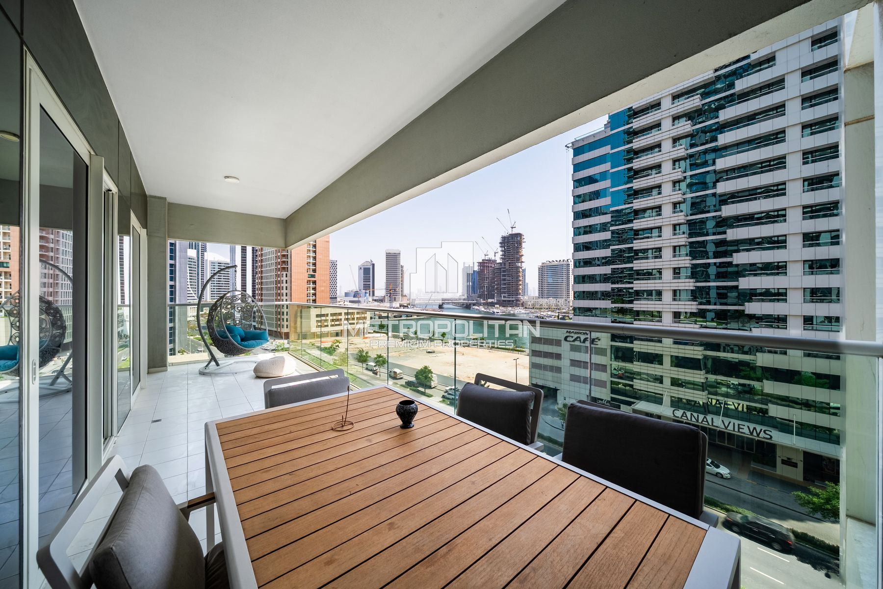 Fully Furnished | Canal View | Huge Balcony
