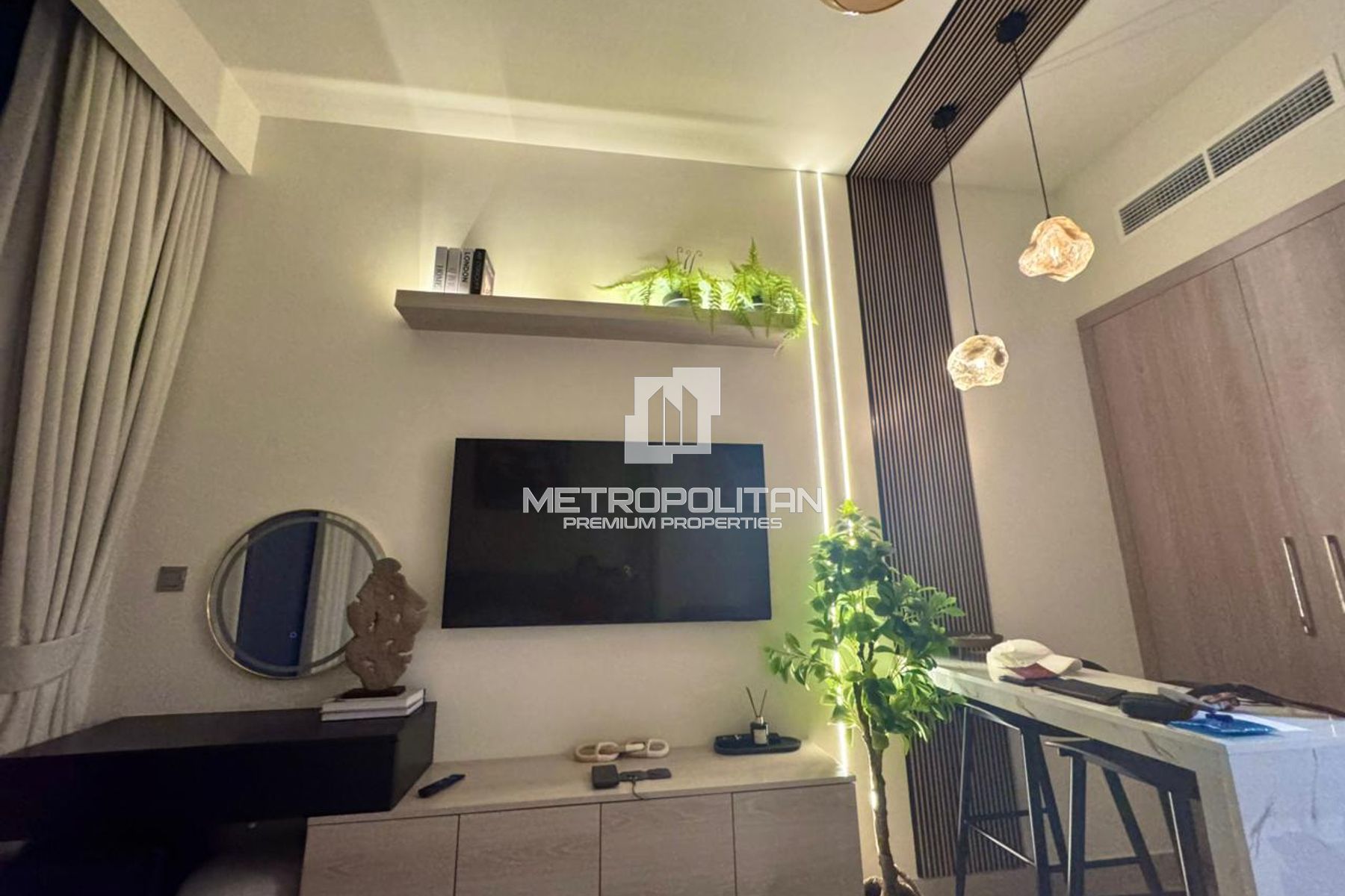 Stylish Upgraded Studio | Lagoon facing Furnished