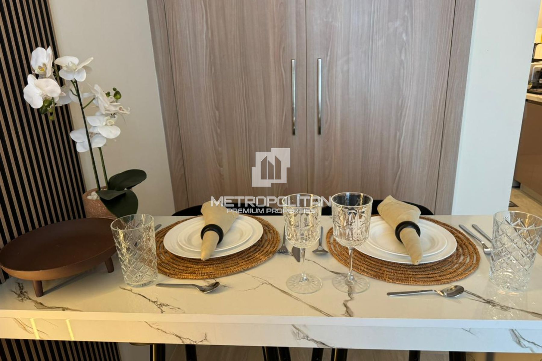 Stylish Upgraded Studio | Lagoon facing Furnished