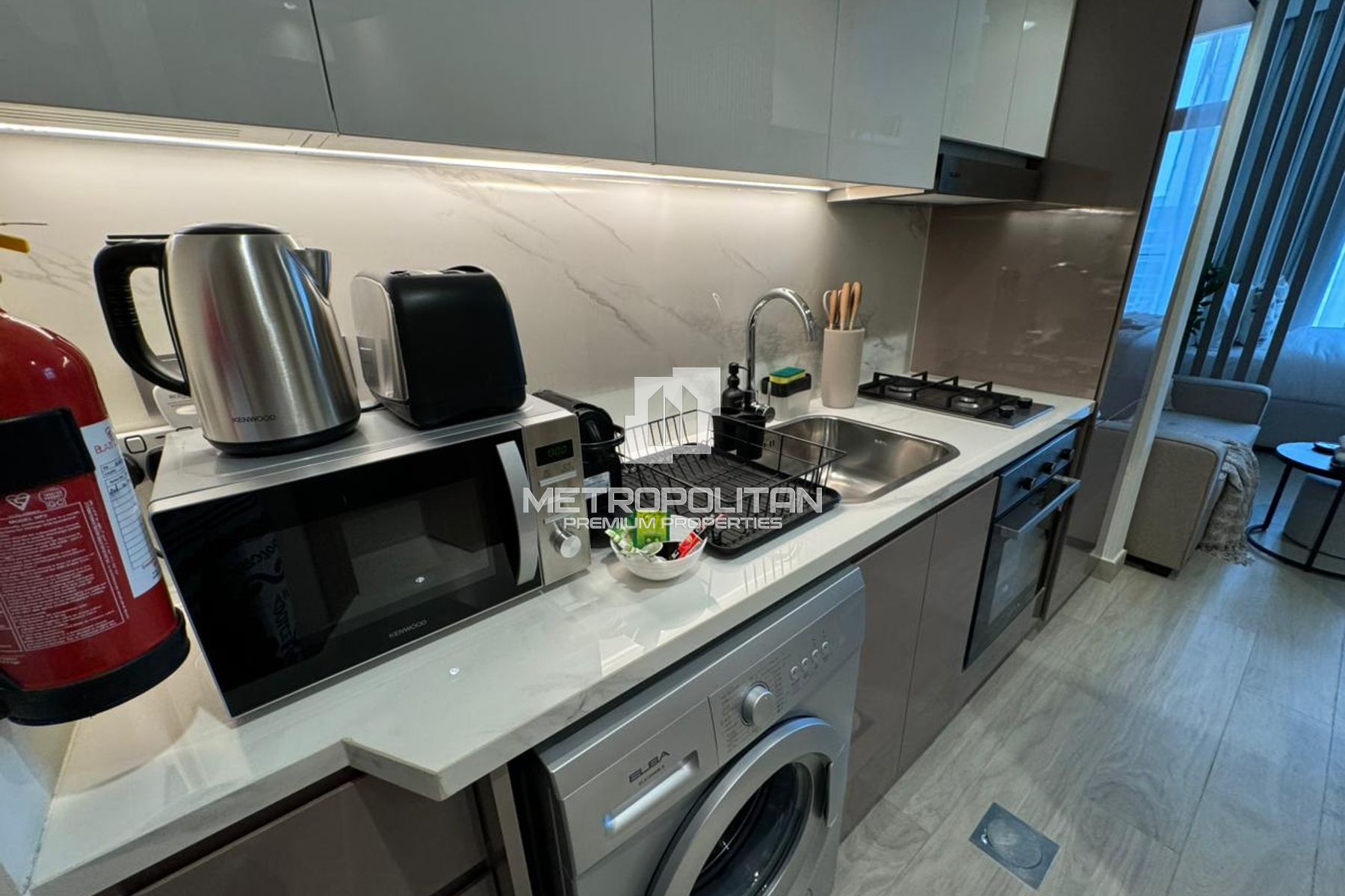 Stylish Upgraded Studio | Lagoon facing Furnished