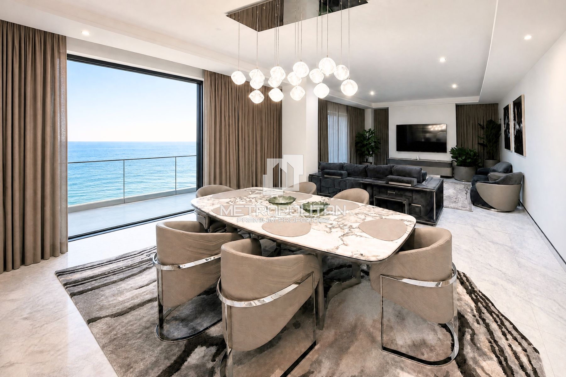 Full Sea View| Furnished | Big Layout | High Floor