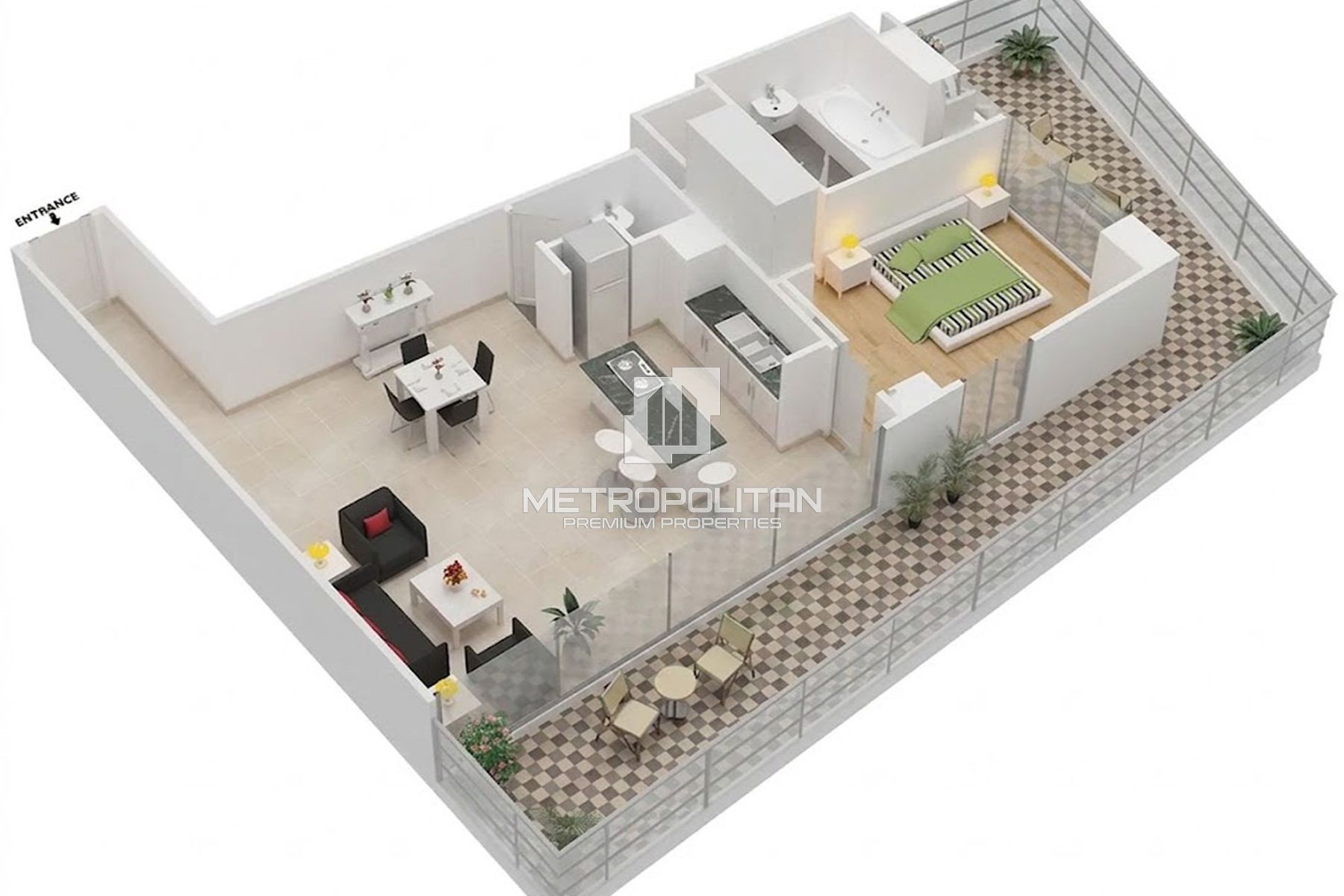 Best Deal | Semi Furnished | Spacious | High Floor