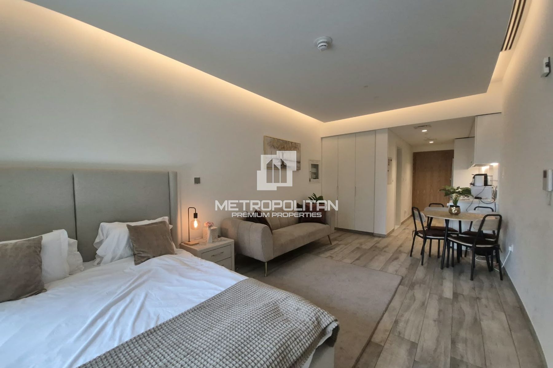 Furnished Studio | Balcony | 1 Parking | Vacant