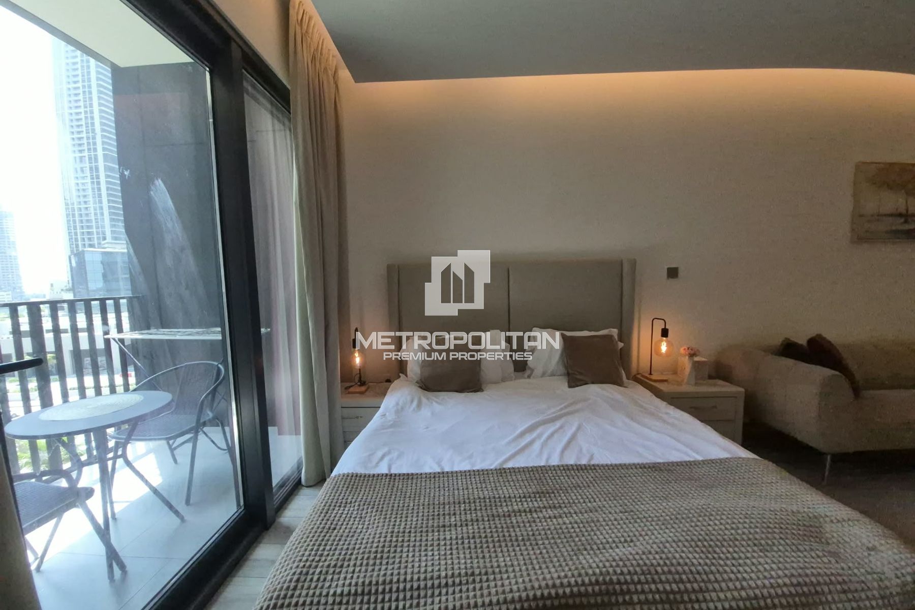Furnished Studio | Balcony | 1 Parking | Vacant