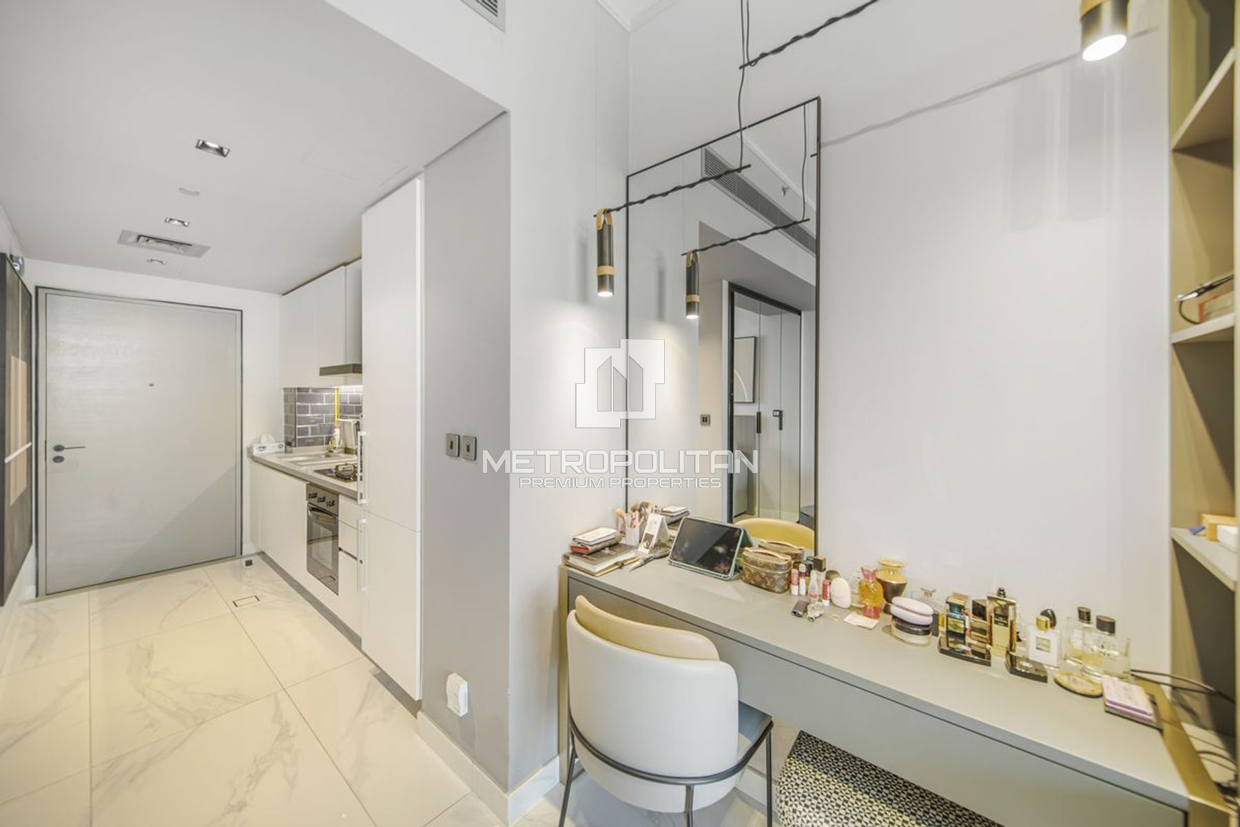 Furnished Studio | Balcony | 1 Parking | Vacant
