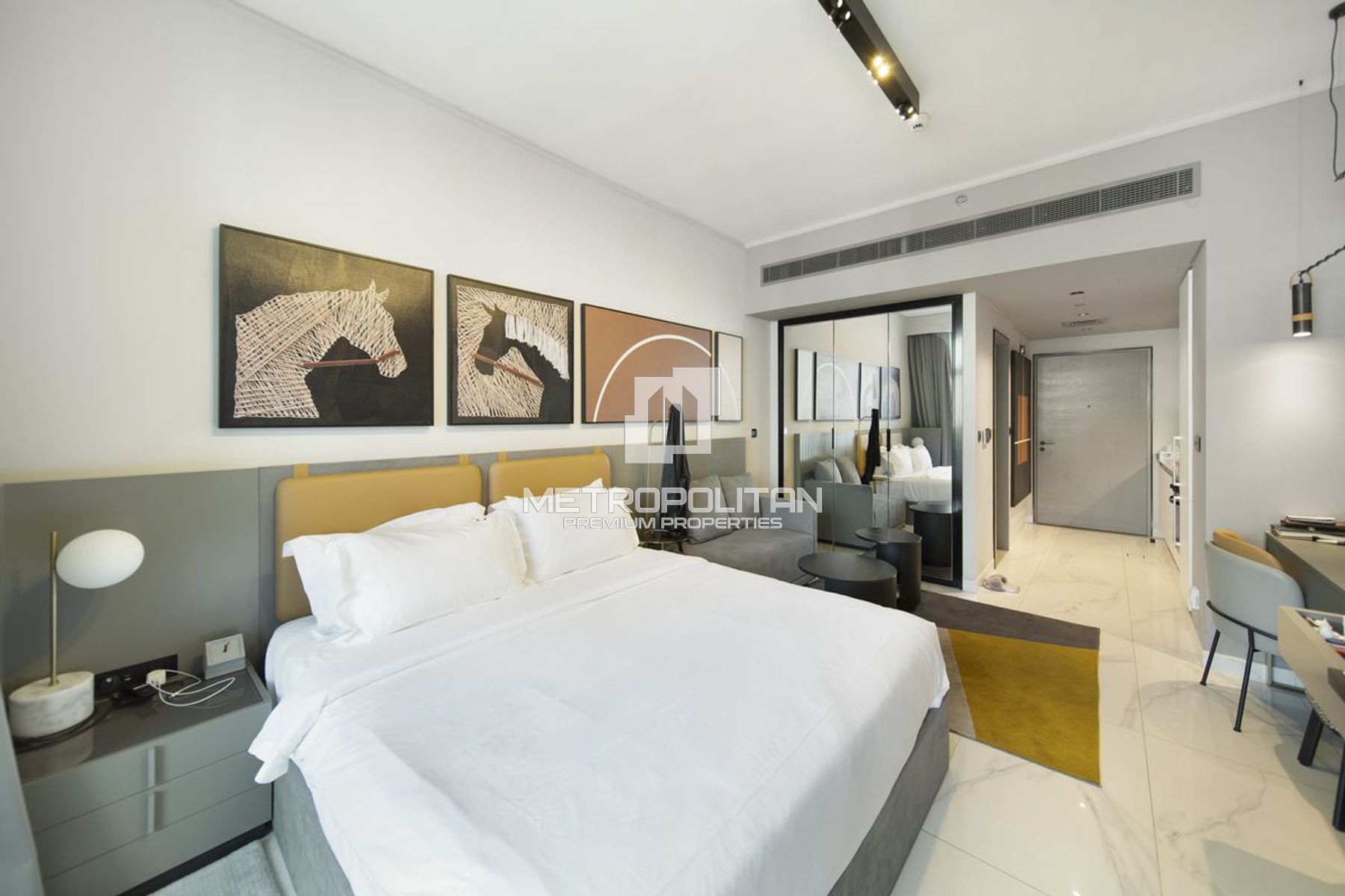 Furnished Studio | Balcony | 1 Parking | Vacant