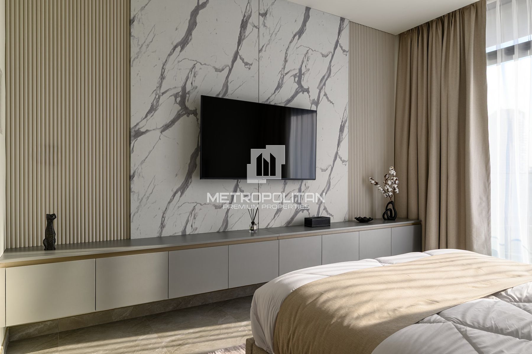 Fully Furnished | High Floor | Canal View
