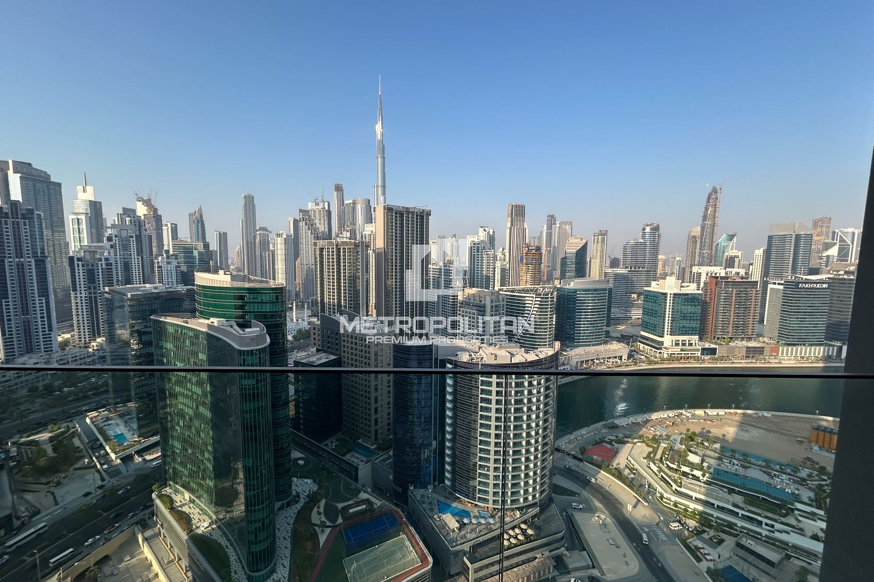 Brand New | Available |Canal and Burj Khalifa View
