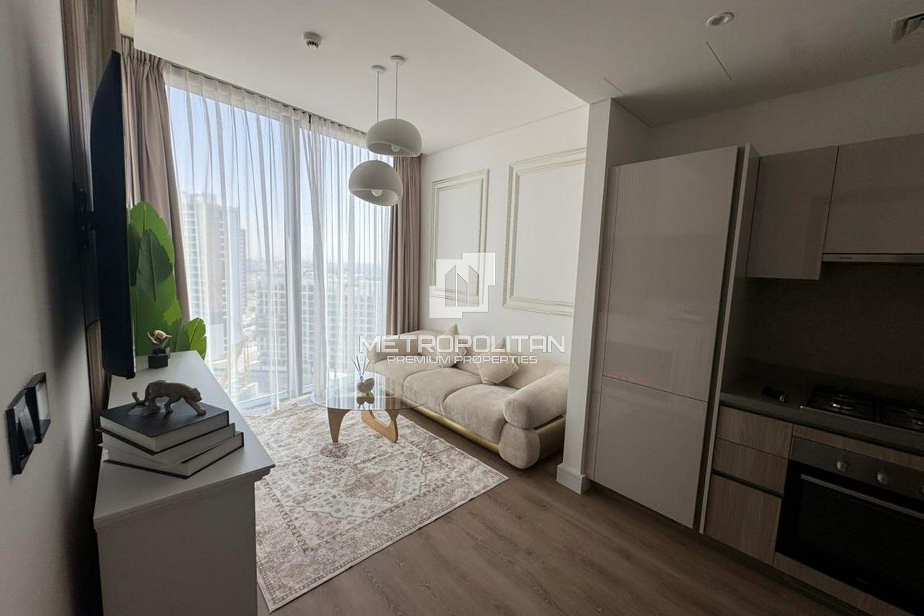 1BR Apartment for Rent in Sobha Hartland Waves, Mohammed Bin Rashid City - MPR-11111