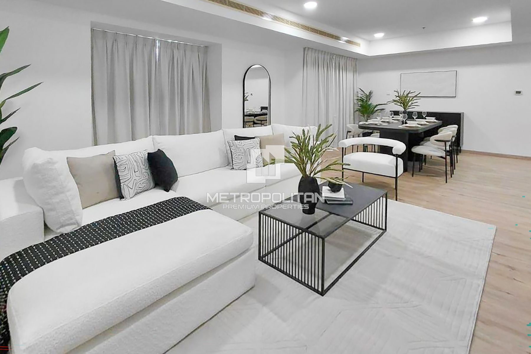 Full Sea View | Fully Furnished | 3BR + Maid's