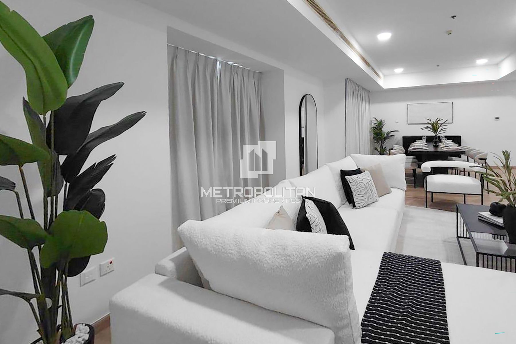 Full Sea View | Fully Furnished | 3BR + Maid's