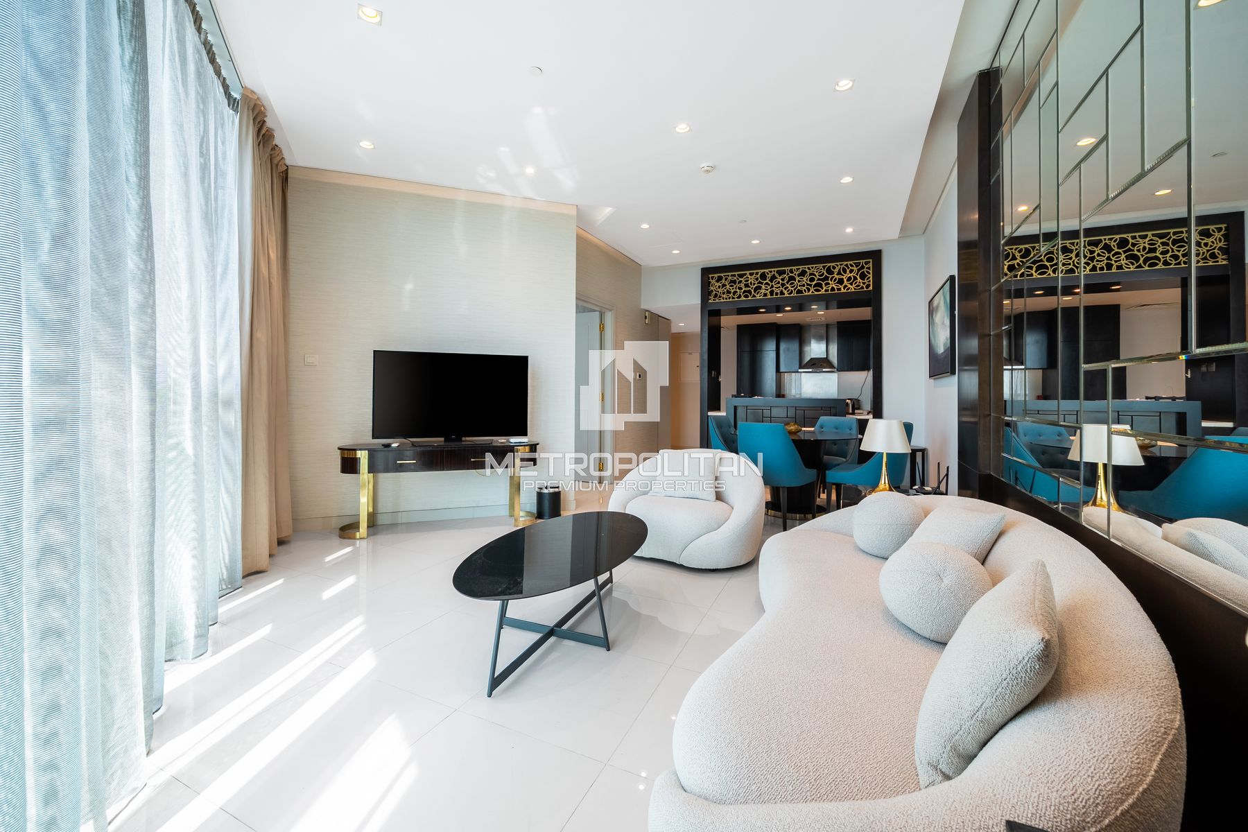 1BR Apartment for Rent in Upper Crest, Downtown Dubai - MPR-11123
