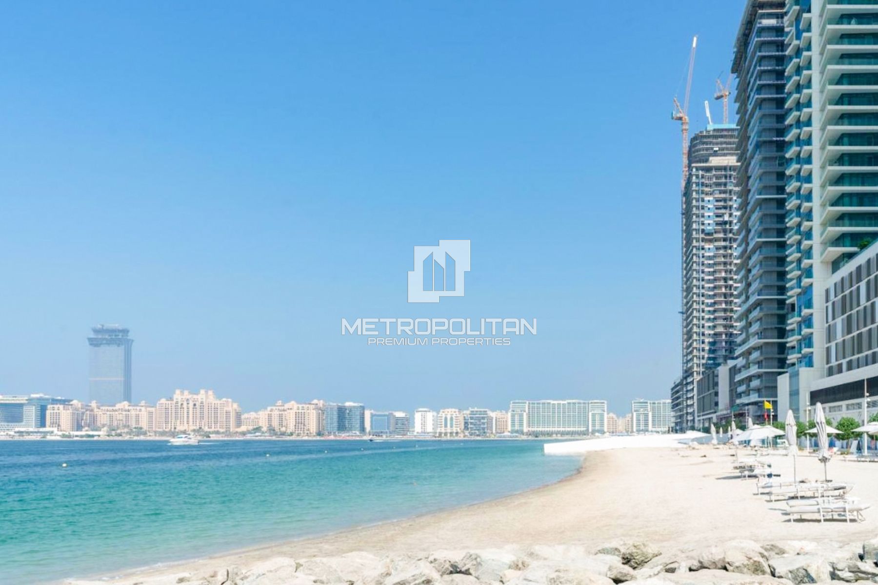 1BR Apartment for Rent in Beach Vista Tower 1, Dubai Harbour - MPR-11161