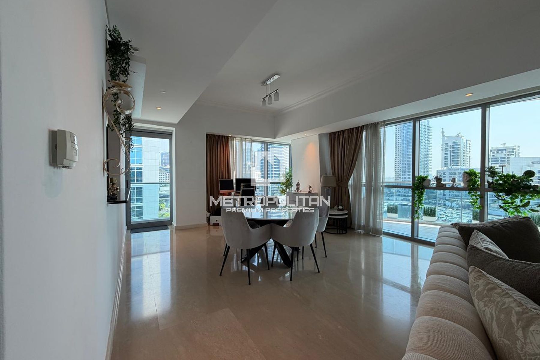 Large Layout | Fully Furnished | Marina View