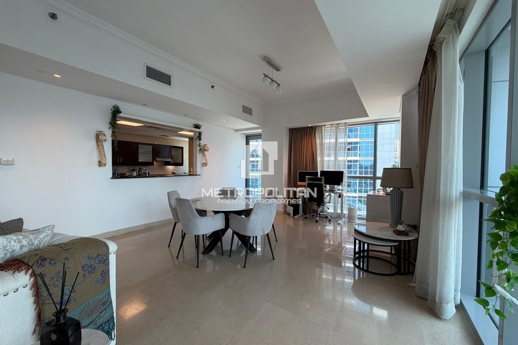 Large Layout | Fully Furnished | Marina View