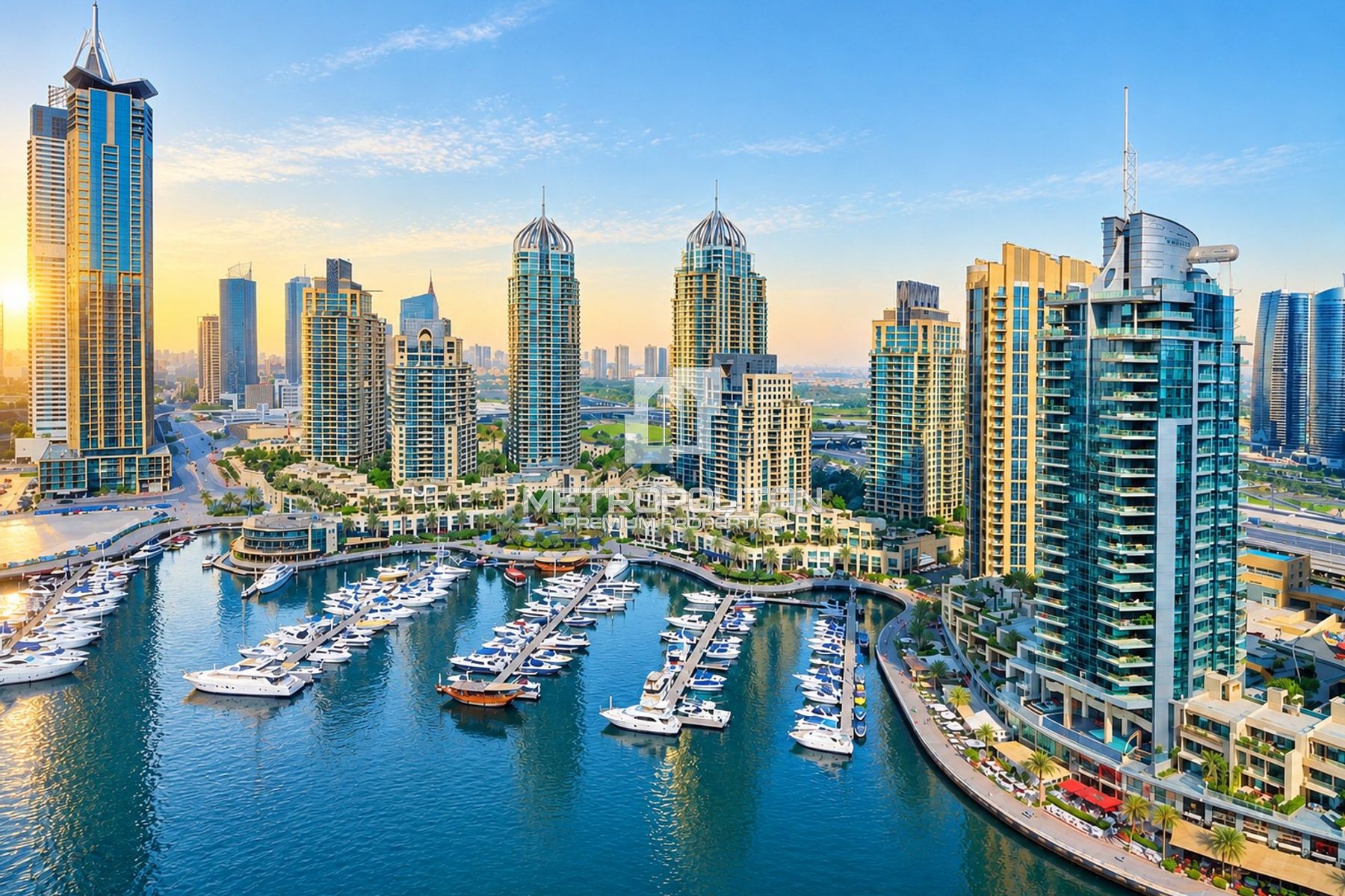 3BR Apartment for Rent in Marina Tower, Dubai Marina - MPR-11208