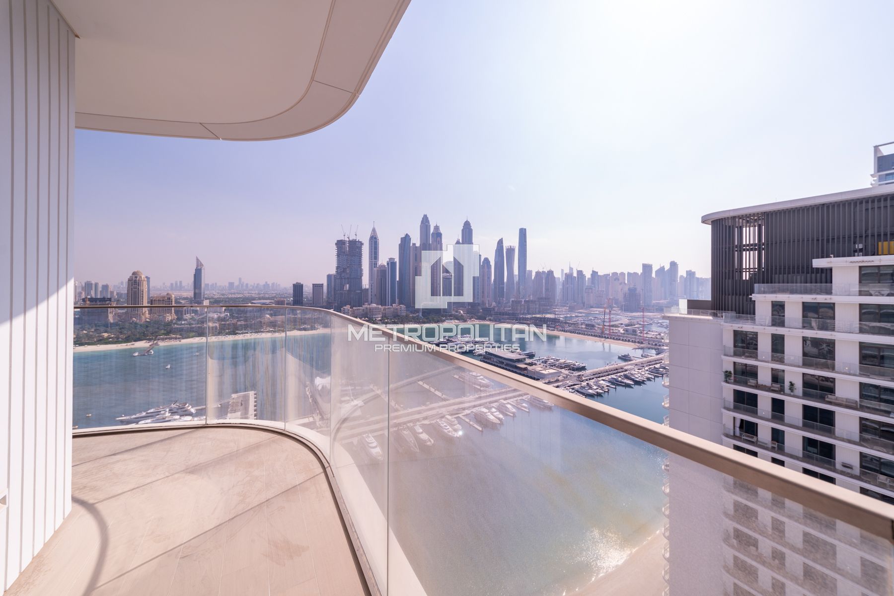 Brand New | Full Marina and Sea View | High Floor