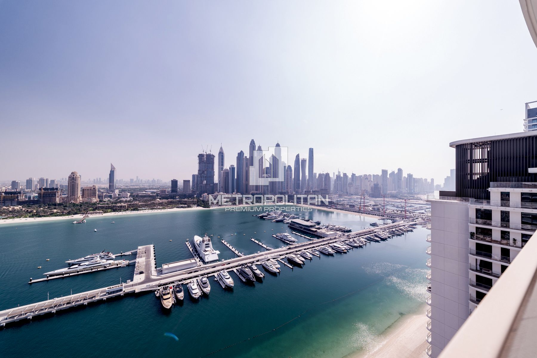 Brand New | Full Marina and Sea View | High Floor