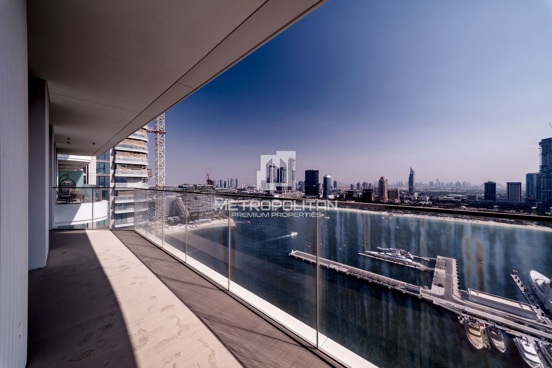 Brand New | Full Marina and Sea View | High Floor