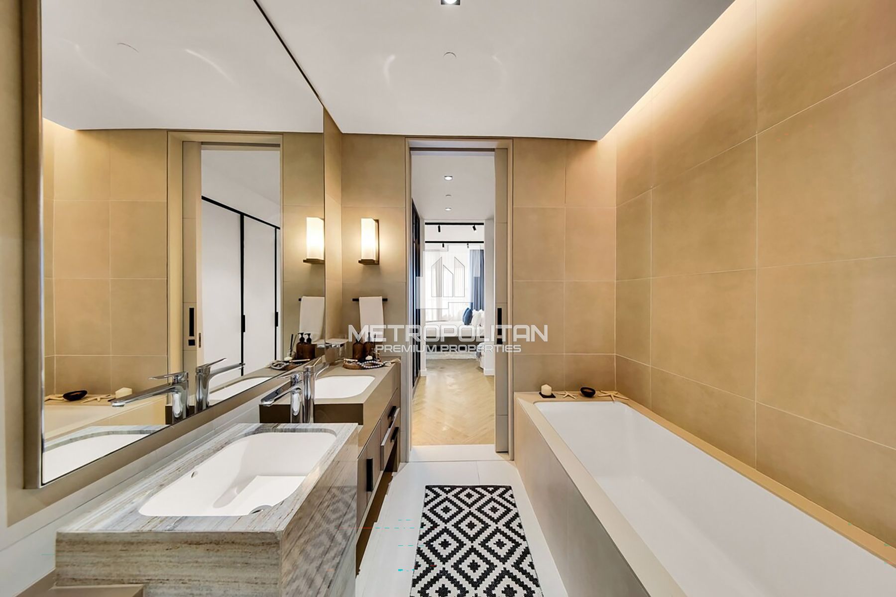Ain and Palm Dubai View I Furnished | High Floor