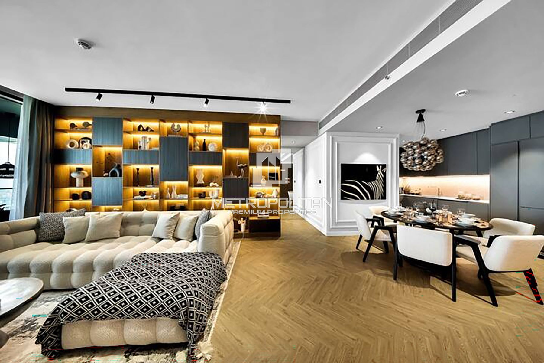 Ain and Palm Dubai View I Furnished | High Floor